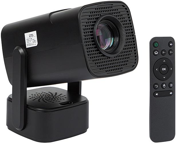 Vídeo Projetor Portátil 4K Android Full HD + Bolsa de Proteção (Preto) - BLOW
