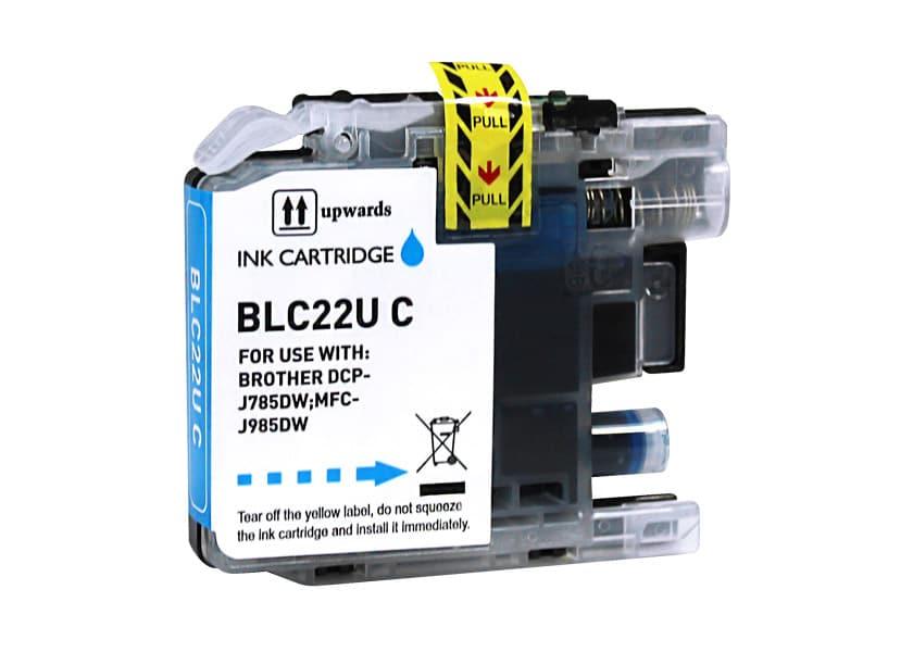 Tinteiro Compatível Brother LC22U Substitui LC22UCBP Azul — Recondicionado