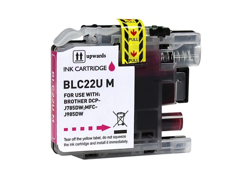 Tinteiro Compatível Brother LC22U Substitui LC22UMBP Magenta — Recondicionado