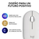 Rato Logitech 910-007013 Branco 4000 dpi