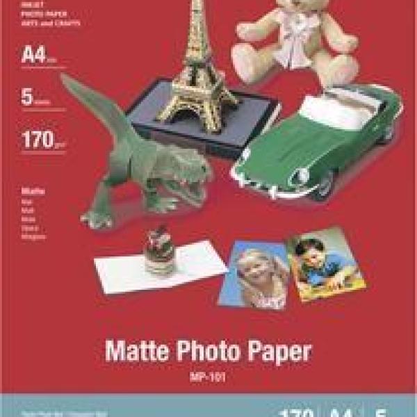Papel Fotográfico Mate (5 Folhas) - CANON