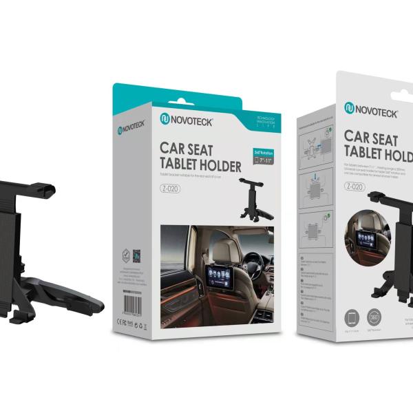 Suporte de Tablet para Assento de Carro Z - 020 - Universal, Rotação 360°, para Tablets 7'' - 11''