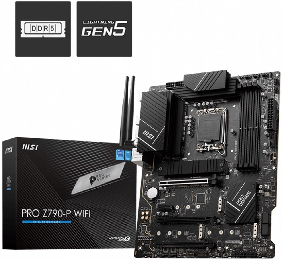 Motherboard ATX Pro Z790 - P WiFi LGA 1700 - MSI