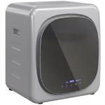 Máquina de Secar Roupa de Exaustão 4 kg 800 W com Ecrã Tátil, Controlo de Tempo e Temperatura, Função Anti - rugas, Prata