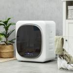 Máquina de Secar por Exaustão 4 kg 800W com Ecrã Tátil, Controlo de Tempo e Temperatura, Secagem Uniforme, Branco