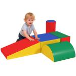 Conjunto de 5 Blocos de Psicomotricidade para Crianças Blocos de Construção Brinquedo para Aprendizagem Multicor