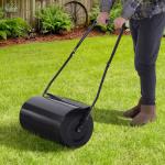 Rolo de Jardim 38L de Aço preenchido com água ou Areia Φ32x50cm Cabo destacável