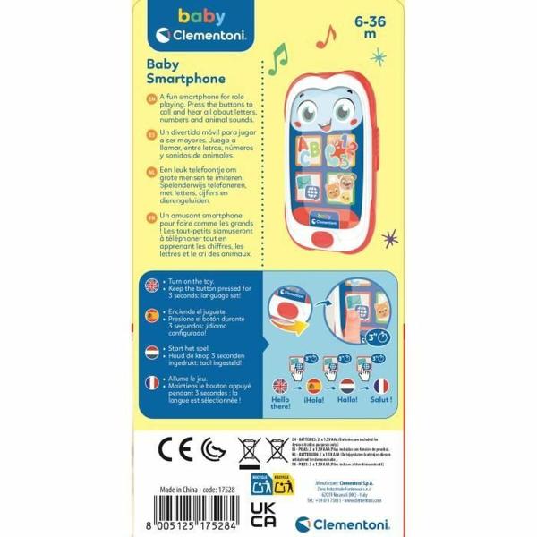 Telefone de brincar Clementoni Baby