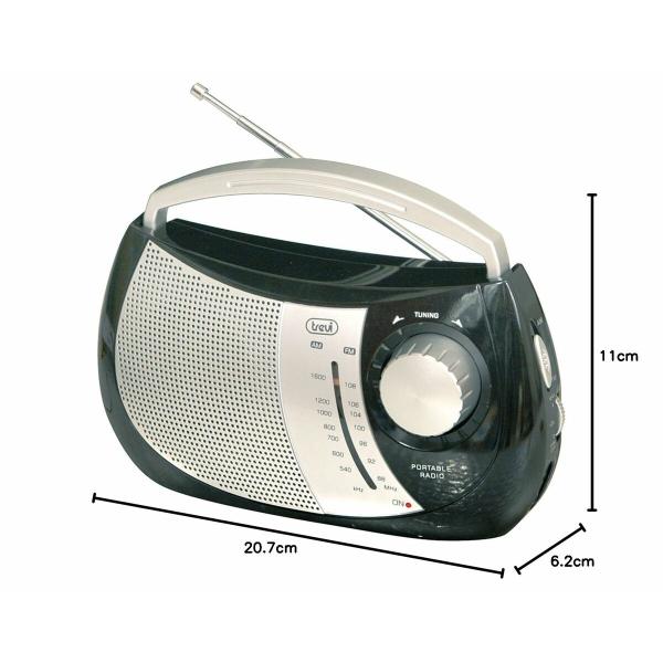 Rádio Trevi 0076400 Preto