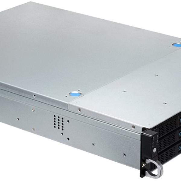 Caixa Rack ATX 2U (Preto/Prateado) - UNYKACH