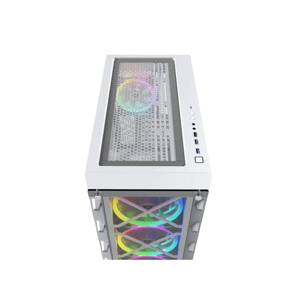 Caixa Semitorre ATX Nfortec NF-CS-DRACOX-W