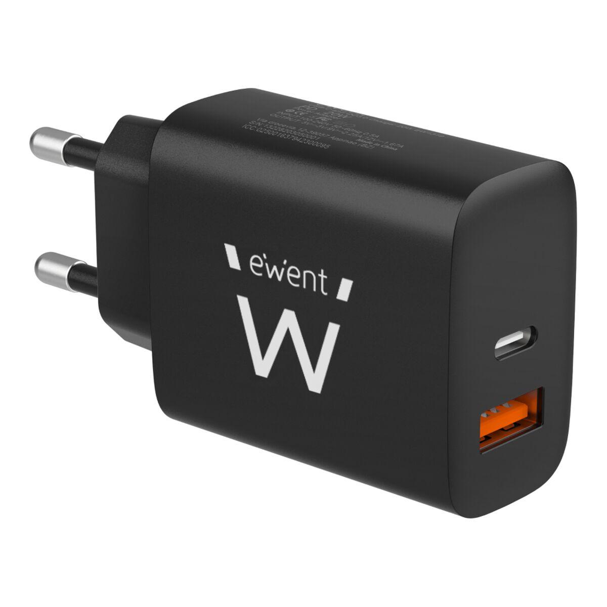 Carregador de Parede Ewent EW1319 Preto 20 W