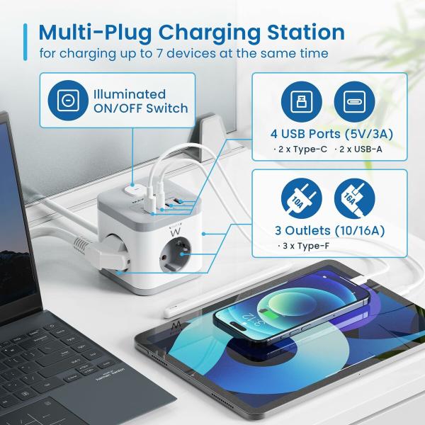 Entrelinha Ewent EW3863 (1,5 m)