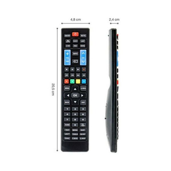 Controlo remoto para Smart TV Ewent EW1575 Preto