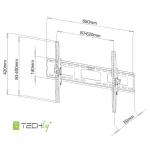 Suporte TV Techly 301276 65" 60 Kg