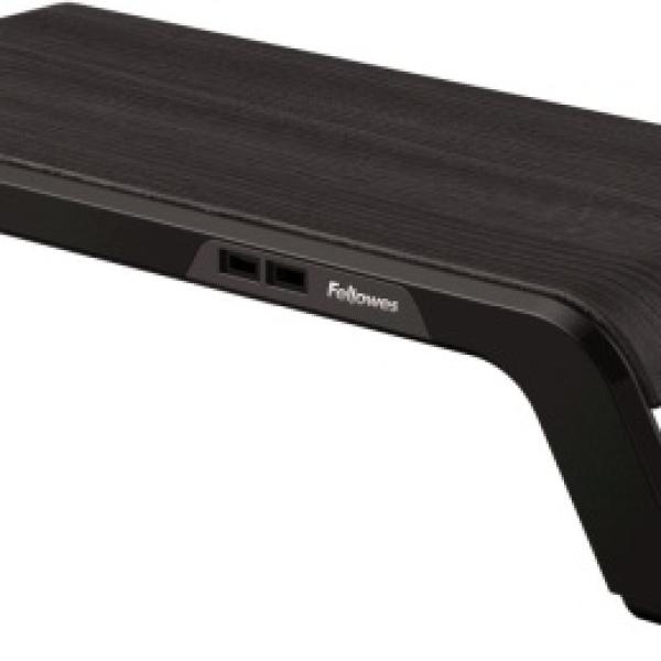 Suporte Ajustável em 3 Alturas p/ Monitor (Preto) - FELLOWES