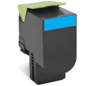 Toner Lexmark 802HCE Cyan de Elevada capacidade (3k)