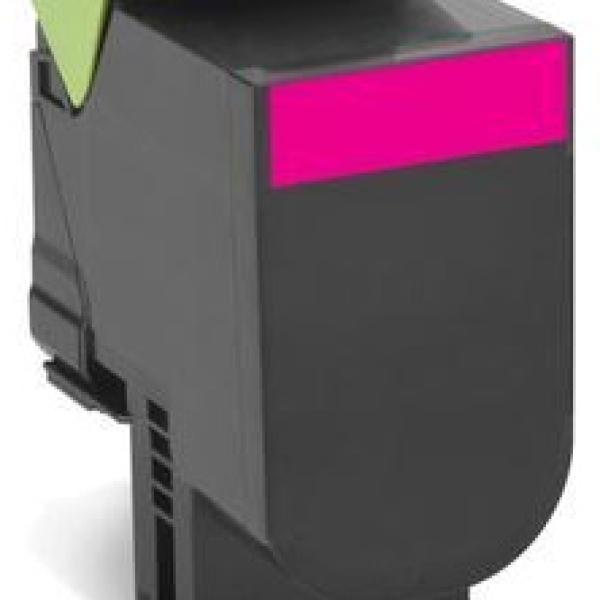 Toner 802HME Elevada Capacidade (3K) Magenta - LEXMARK