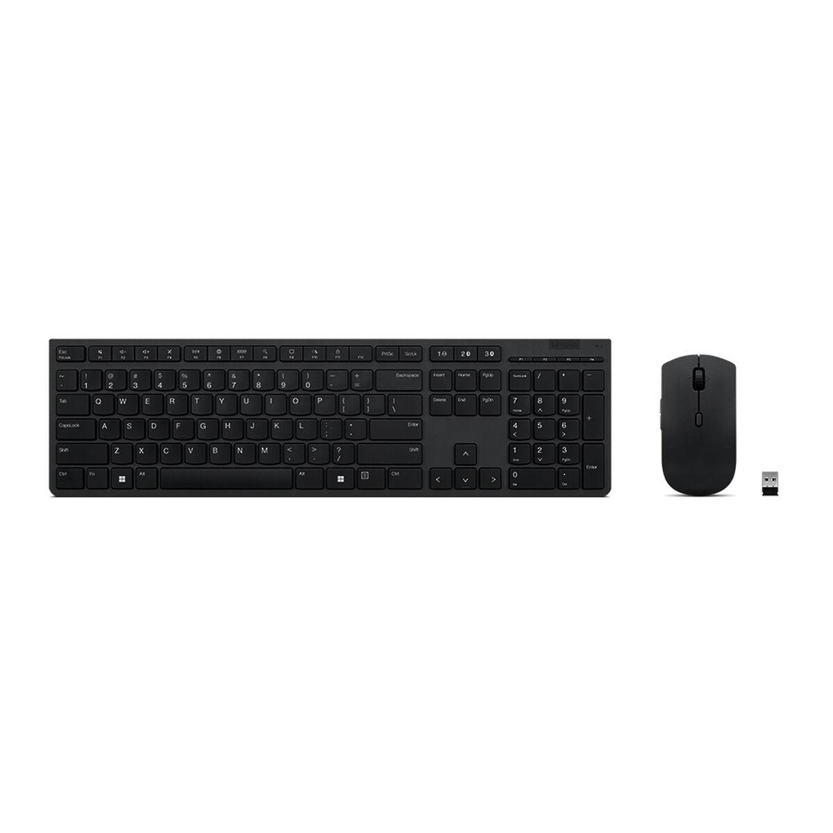 Teclado e Rato Lenovo 4X31K03961 Cinzento português