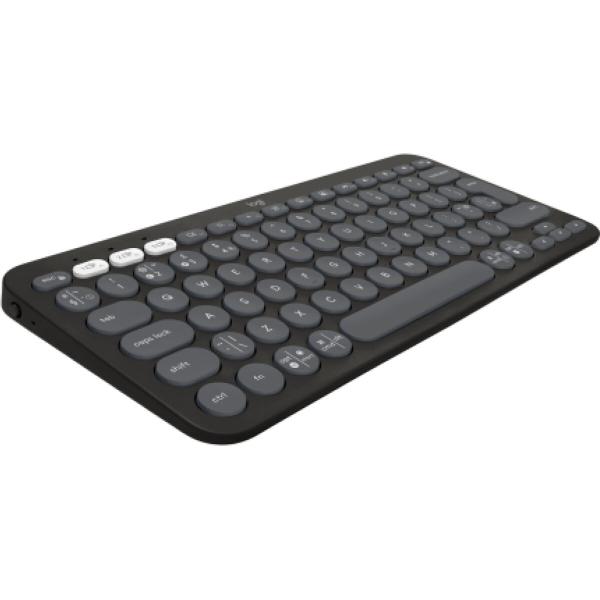 Teclado sem Fios Logitech 920-011843 Grafite Qwerty espanhol QWERTY