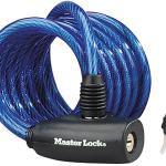 Cadeado de Bloqueio p/ Bicicletas c/ 2 Chaves (Azul) - MASTER LOCK