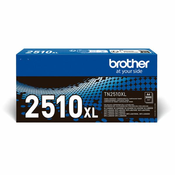 Tóner Original Brother TN2510XL Preto