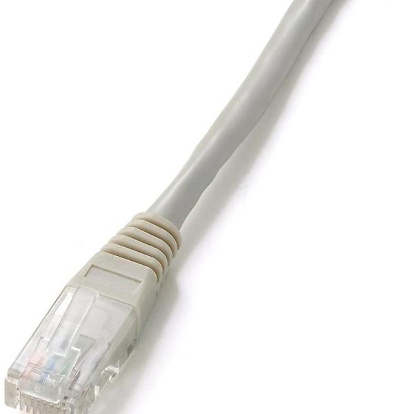 Cabo de Rede RJ45 U/UTP Cat.5e Bege (15 mts) - EQUIP