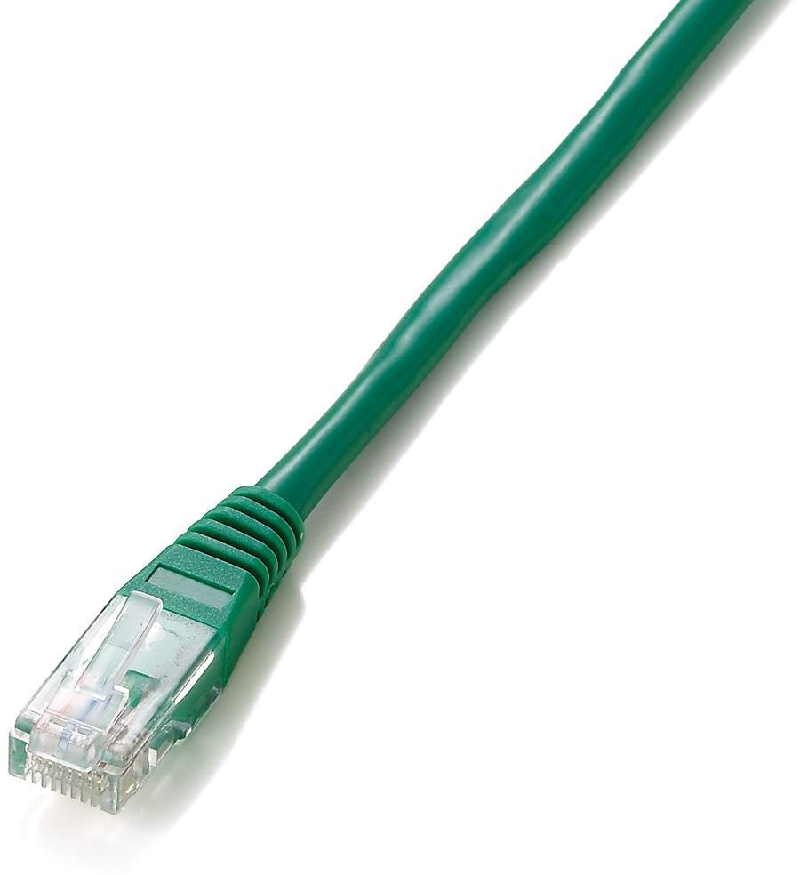 Cabo de Rede RJ45 U/UTP C5e Verde (20 mts) - EQUIP