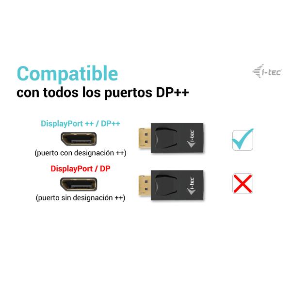 Adaptador Thunderbolt para USB-C i-Tec DP2HDMI4K30HZ