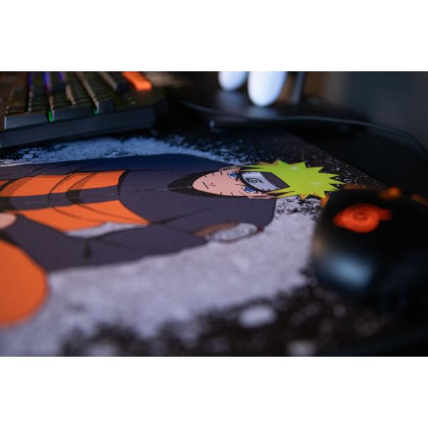 Tapete de Rato KONIX 80381123159 Preto/Laranja