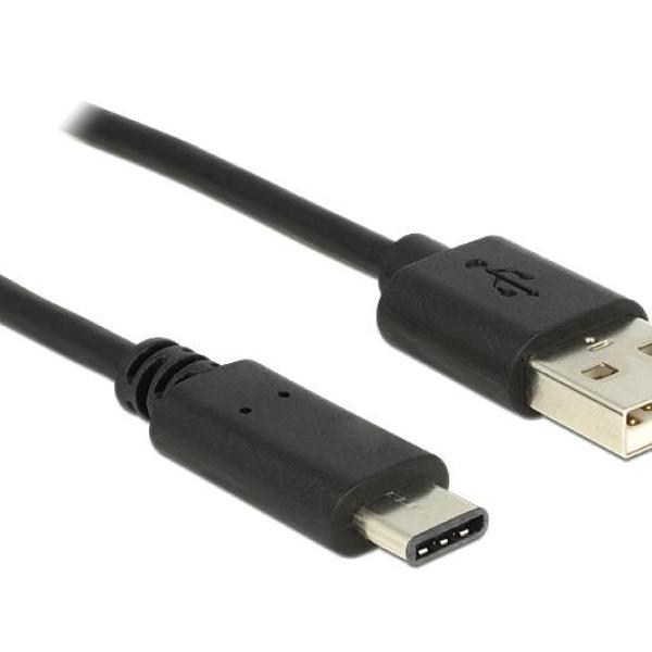 Cabo USB A Macho - USB C Macho (1 metro) - DELOCK