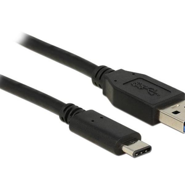 Cabo USB A Macho 3.1 - USB C Macho (1 metro) - DELOCK