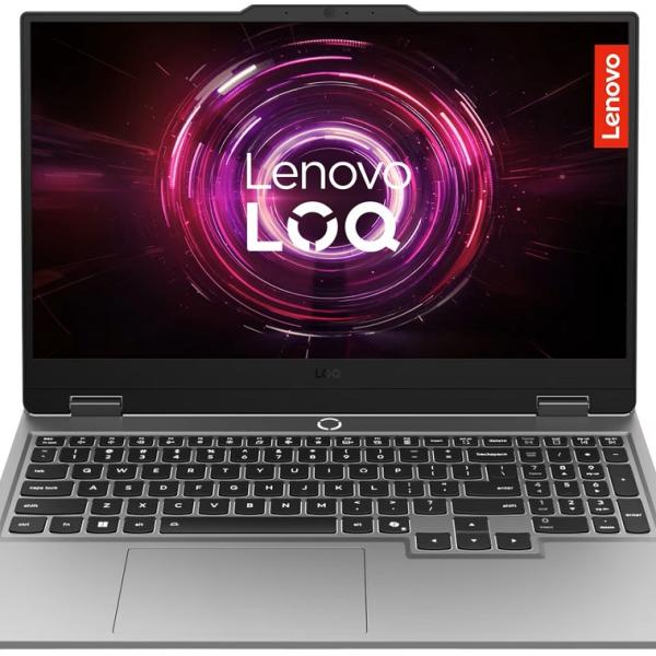 Portátil 15,6 Gaming LOQ 15AHP10 AMD Ryzen 7 250 Full HD 16GB/512GB SSD (Luna Grey) - LENOVO