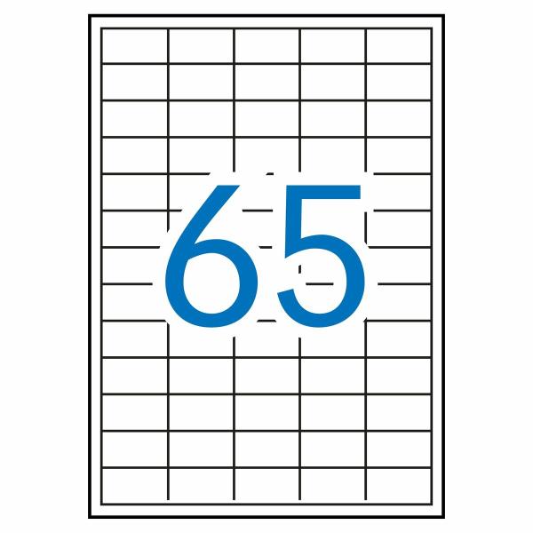 Etiquetas adesivas Apli 1283 Branco 100 Folhas 38 x 21,2 mm