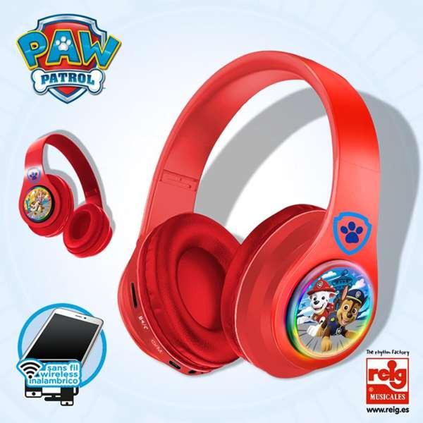 Fones de Ouvido Bluetooth de Faixa de Cabeça The Paw Patrol