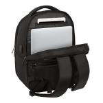 Mochila para Portátil e Tablet com Saída USB Safta Business Preto (31 x 45 x 23 cm)