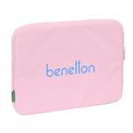 Capa para Portátil Benetton Pink Cor de Rosa (34 x 25 x 2 cm)