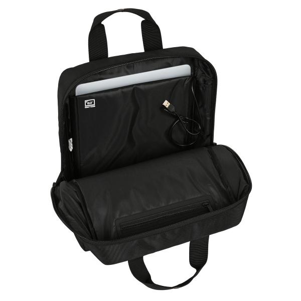 Mochila para notebook Mickey Mouse Clubhouse Preto 29 x 39 x 11 cm