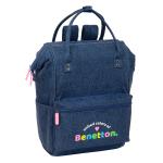 Mochila para notebook Benetton benetton 27 x 40 x 19 cm