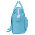Mochila para notebook Benetton Spring Azul celeste 27 x 40 x 19 cm