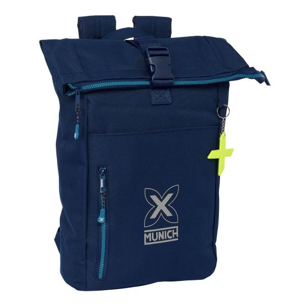 Mochila para notebook Munich Nautic Azul Marinho 28 x 42 x 13 cm