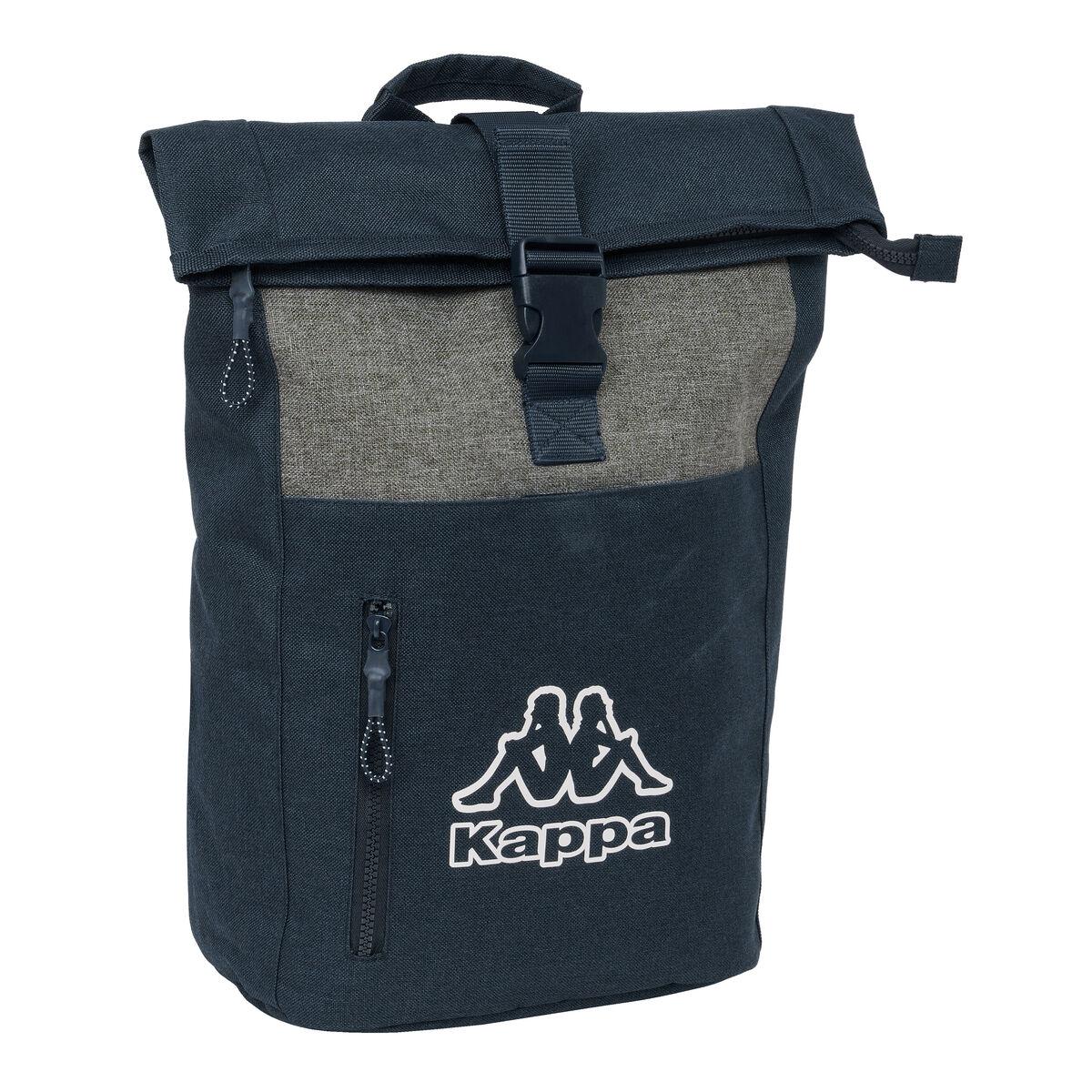 Mochila para notebook Kappa Dark navy Cinzento Azul Marinho 28 x 42 x 13 cm