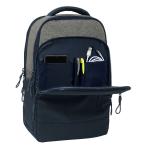 Mochila para notebook Kappa Dark Navi Cinzento Azul Marinho 29 x 44 x 15 cm