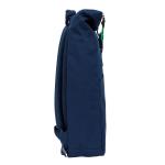 Mochila para notebook Benetton Green Azul Marinho 28 x 42 x 13 cm