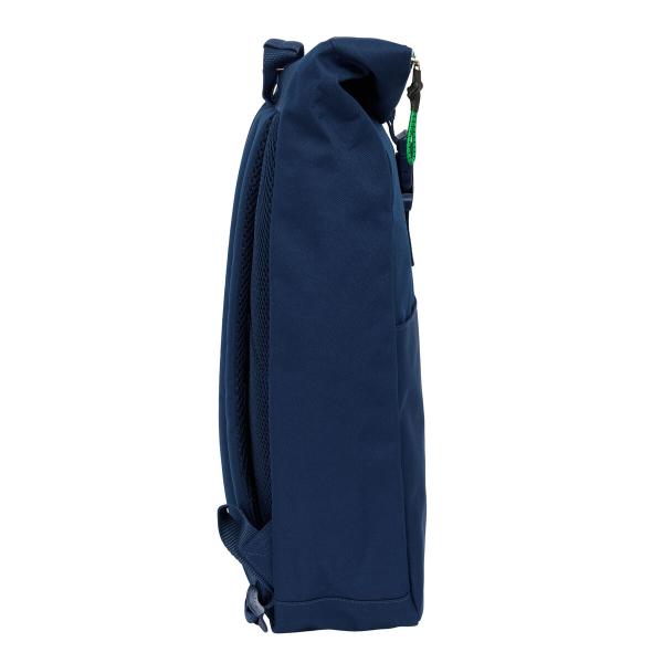 Mochila para notebook Benetton Green Azul Marinho 28 x 42 x 13 cm