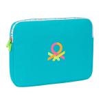 Capa para Portátil Benetton Summer Azul 15,6'' 39,5 x 27,5 x 3,5 cm