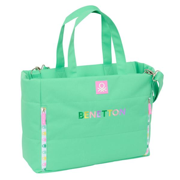 Mala para Portátil Benetton Mint 40 x 31 x 17 cm