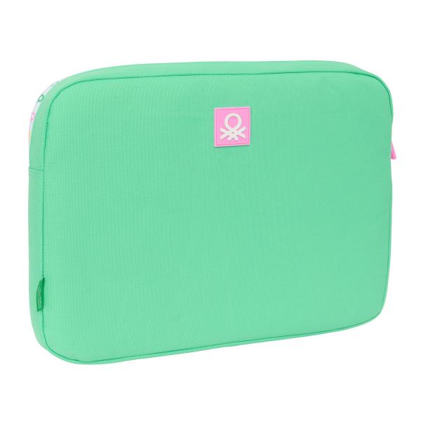 Capa para Portátil Benetton Mint Verde 15,6'' 39,5 x 27,5 x 3,5 cm
