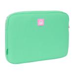 Capa para Portátil Benetton Mint Verde 15,6'' 39,5 x 27,5 x 3,5 cm