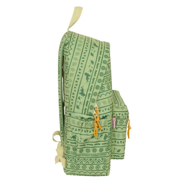 Mochila para notebook Mufasa Verde Bege 31 x 43 x 13 cm
